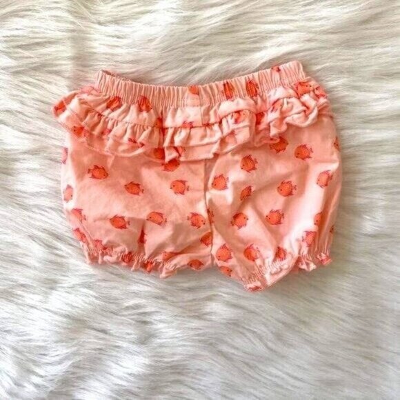 Child Of Mine Baby Girls Set 0 to 3 Months Pink Peach Tank Top Bloomer Shorts - Picture 5 of 6